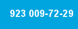 923 009-72-29 923 009-72-29
